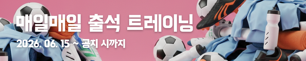 매일 출석 트레이닝